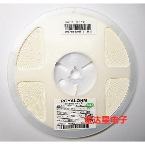 SMD Resistor 1206 F1% 0.01R-100M Professional resistor thick film resistor supplier, full range of stock chip resistor; R-CHIP