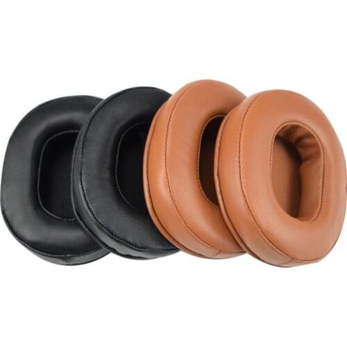 Sheepskin Leather Replacement Ear Pads Cushions For Audio--Technica ATH-M50 ATH Headphones