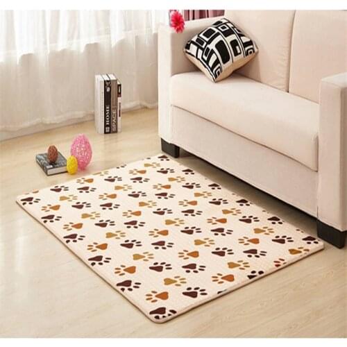 Carpets Modern Floral Printing Doormat Anti Slip Bathroom Carpet 80x160cm Abrasion Absorb Water Kitchen Mat For Living Room