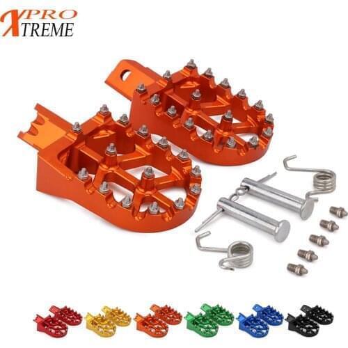 Motorcycle Universal CNC Foot Peg Pedal Footrest For HONDA CRF XR 50 70 110 Demon X SDG DHZ SSR KAYO Coolsterand Braaap Pit Bike