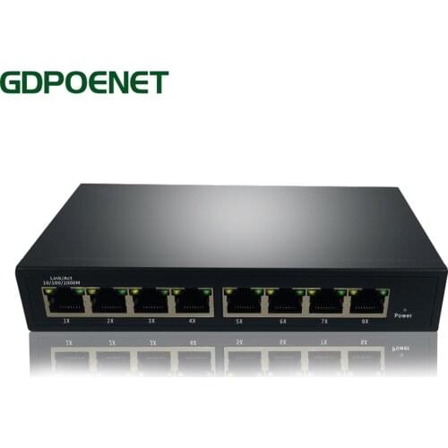 8 Port 10/100/1000Mbps Managed Switch With IGMP / VLAN / port mirror ,8-port gigabit management switch