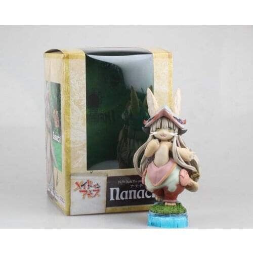Japan Anime Made In Abyss Rabbit Nanachi PVC Action Figure Figurine 14cm Toy Model Statue New With Box