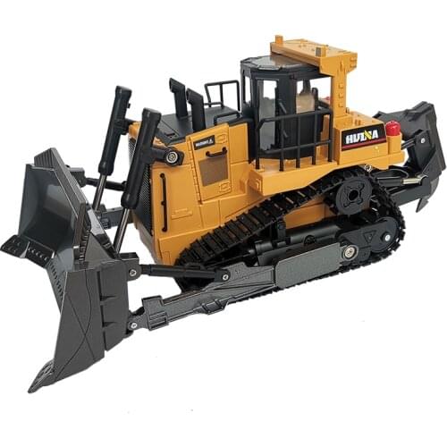 1:16 RC Tractor Shovel Earthmover Car Toy RC Heavy Bulldozer TractorTruck Model Toys for Children Boys Kids Birthday Gift