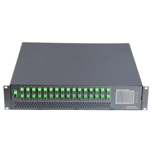 32 ports EYDFA, 2U high power EDFA, 15/17/22dBm, with or without WDM