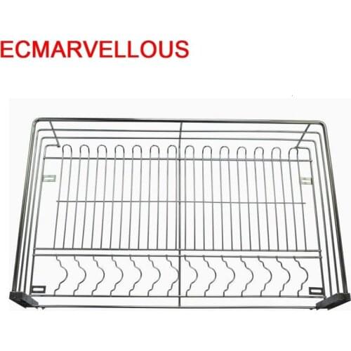 Armario Para Colgar En La Ducha Cestas Corredera Organizer Stainless Steel Cocina Cozinha Rack Kitchen Cabinet Storage Basket