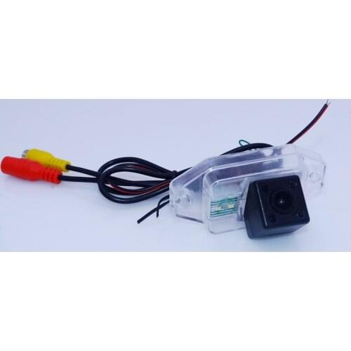 5" car reversing morror monitor with lcd hd screen + 4 IR ccd car backup camera for Toyota Prado free shipping