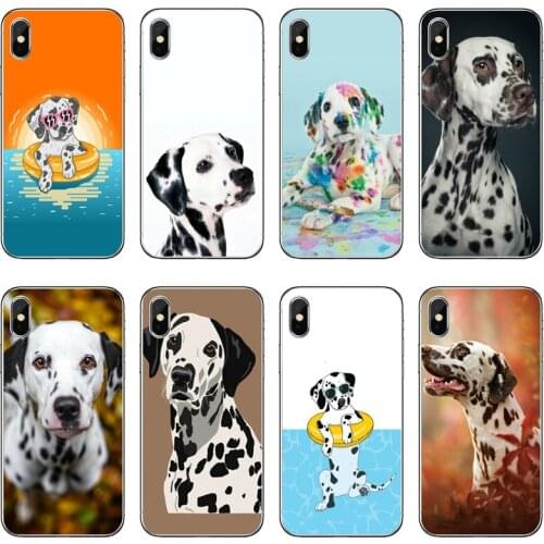 Black White Dog Dalmatians Phone Case Back Cover For Huawei Honor 20 10i 9X 10 Lite 8S 8C 8X 7C 7X 7A 6C Pro 6 6A 6X 5C V10