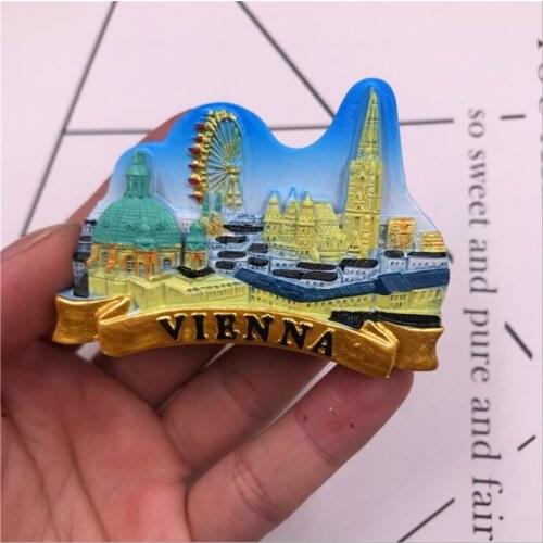 Vienna Travel Souvenir Fridge Magnet