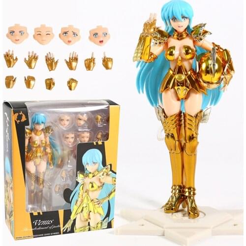 GT Great Toys Saint Seiya Myth Cloth EX Sacred Contract Female Pisces Venus Action Figure Collection Model Doll Toy For Gift