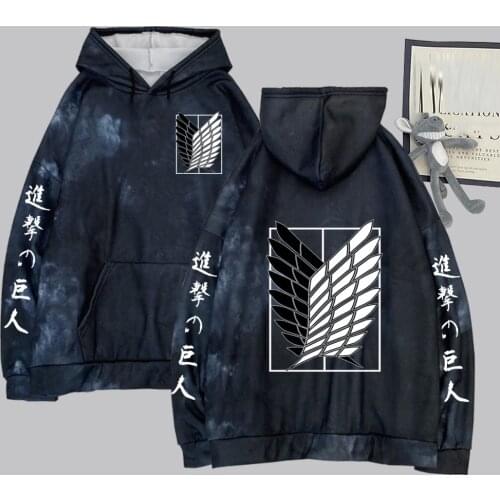2021 Hot Anime Final Season Attack on Titan Hoodie Fashion Pullovers Casaul Tops