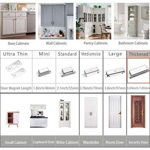 1pc Cabinet Magnetic Catch Magnetic Door Catch Jiayi Strong Heavy Duty Cupboard Magnets 40KG Kitchen Door