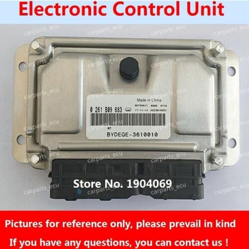 Engine Computer Board 0261B09683 BYDEGE-3610010 M7.9.7 ECU Electronic Control Unit F01R00DB42 F01RB0DB42 IB5-3610100 For BYD Car