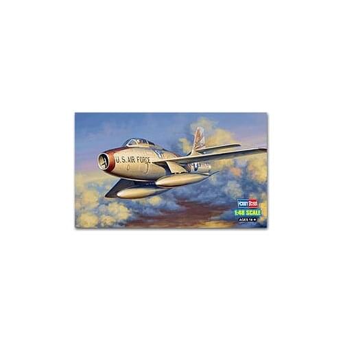 Hobby Boss 1/48 scale aircraft models 81726 F-84F thunderbolt fighter