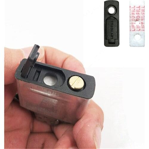 Reduce Gasoline Volatile Rubber Bottom & Cotton Pad For ZP Zorro Kerosene Lighter Universal Replacement Inner Part Free Shipping