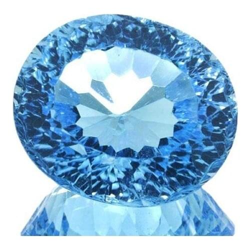 18.48ct Blue Topaz Oval Cut