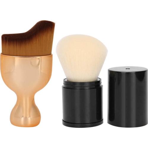 Professional Curved Foundation Brush S Shape Blush Brush Soft Makeup Brushes Cosmetic Makeup Tool