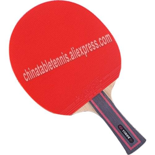 YINHE Galaxy 6 star Table tennis finished rackets racquet sports pimples in rubber ping pong paddles with case