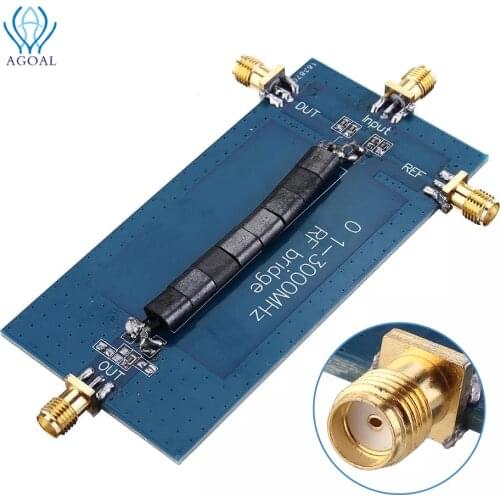 RF SWR Bridge 0.1-3000MHz Return Loss Bridge Reflection Bridge Antenna Analyzer VHF VSWR Return Loss