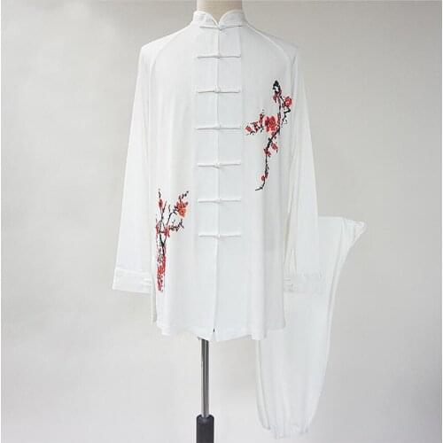 Kung Fu Uniform Traditional Chinese Clothing for Women Man Tang Suit Tai Chi Performance Sports Team Hanfu Retro Cloths Unisex