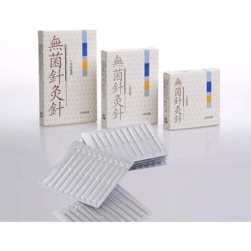 100 disposable sterile acupuncture needle sterile acupuntura asepsis aluminum foil packing Cloud dragon