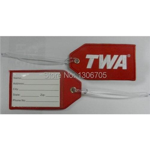 High Quality Embroidered TWA Logo Bag Tag