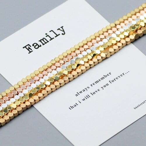 WLYeeS 3mm Matte Square Natural Hematite beads Spacer cube Loose beads for diy Jewelry Bracelet Earring Pendant Making 130Pcs