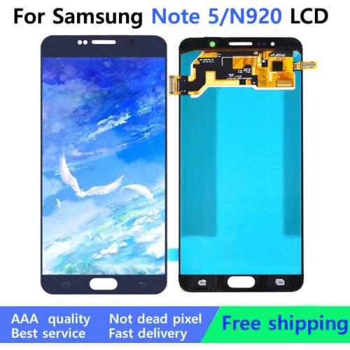 Coreprime LCD Display + Touch Screen Assembly For Samsung Galaxy Note 5 N9200 N920T N920A N920I N920G Repair Parts+Tools