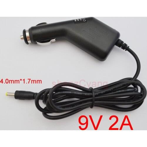 1PCS 9V 2A high quality 9V 2000mA Car Charger Power Supply for Bush CDVD100W1SWMP 10 inch Portable DVD