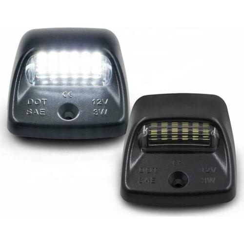 2Pcs LED Car License Plate Light Number Lights For Toyota Tacoma 2005-2015 Tundra 2000-2013