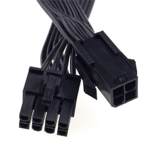 5 Pcs CPU 4 Pin To 8 Pin Cable Adapter 18 AWG Wire Gauge 20CM ATX PSU Montherboard Power Supply Wires Miner Computer