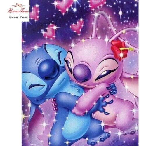 5D DIY Diamond Painting Square Stones cartoon love Diamond Embroidery Diamond Mosaic Full Display Home Decor