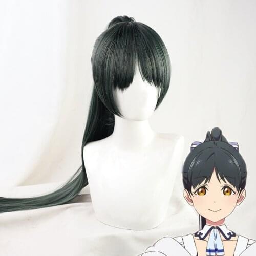 Anime Love Live! Superstar Hazuki Ren Cosplay Wig Heat Resistant Synthetic Hair Wigs Hallowee+Free Wig Cap