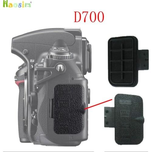 For Nikon D700 Export data cover Back cover Rubber DSLR Camera Replacement Unit Repair Part