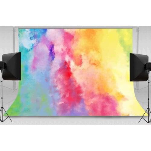 Paint Art Background Colored Oil Painting Photography Backdrop Themed Birthday Party Photo Booth