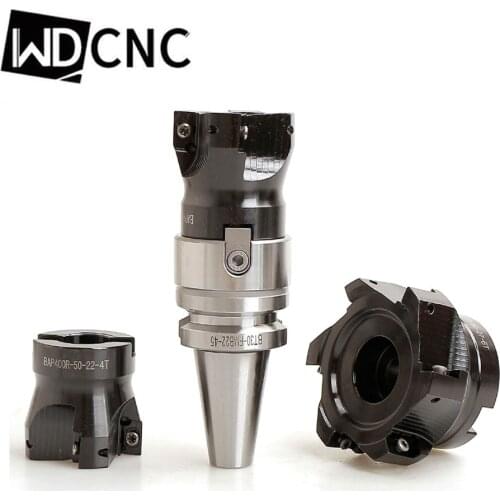 Set of FBM holder and Face mill cutter 90 Degree Positive Head right angle CNC Milling Cutter face mill