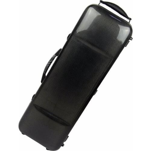 New Light High Quality Carbon Fiber Violin Fiddle 4/4 Case Full Size Violin Case Bow Holders & Straps Parts Accessory 2.1 Kg