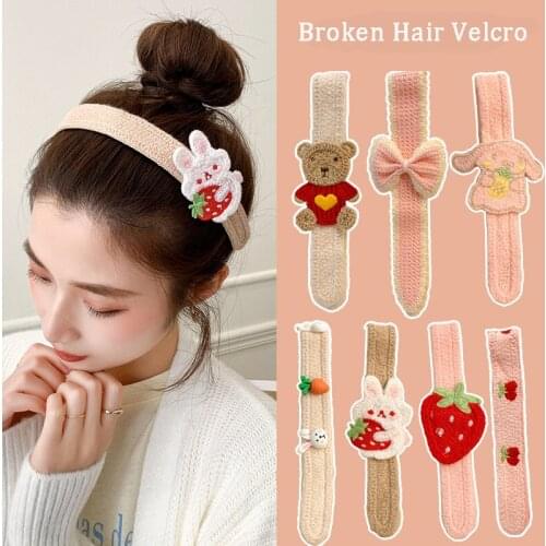 New Lovely Cartoon Broken Hair Velcro Children Girl Hairband Kids Girls Fruit Animal Headband Party Hair Accessories Ornament
