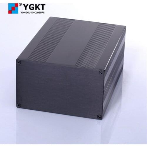 Junction enclosure Electronics box aluminum cnc service holes drilling high precision for meter industrial 145*82*160mm