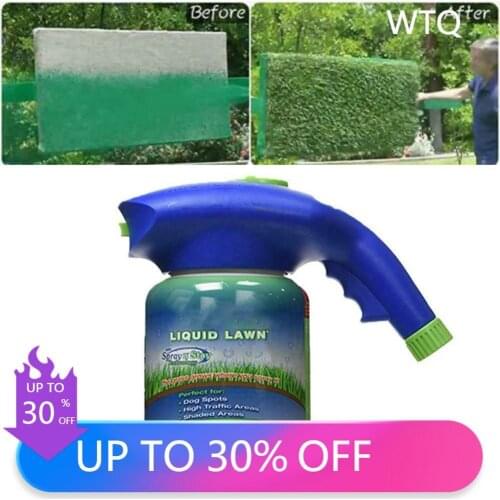 Gardening Seed Sprinkler Lawn Hydro Mousse Household Hydro Seeding System Liquid Spray Device Seed Lawn Care Garden Drop Ship