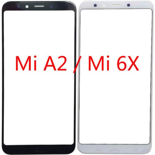 Touch Screen For Xiaomi Mi A2 / Mi 6X LCD Display 5.99'' Front Outer Glass Replacement