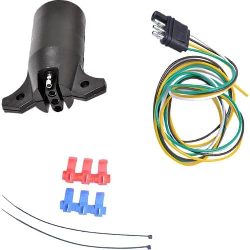 Replacement 7-pole Trailer Coupling, Repair Accessories for Trucks, Cars