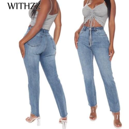 Женские джинсы стрейч WITHZZ China At AliExpress