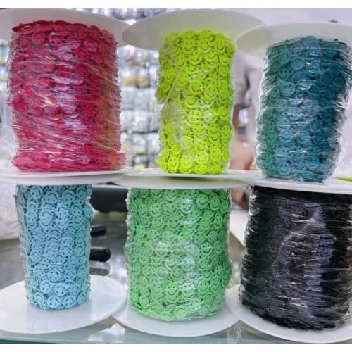 5 Meters, New Style Colorful Enamel Cute Happy Chain 8mm, Bracelet Necklace Chain, Jewelry Accessories