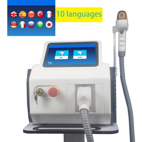 Danye factory 755 808 1064 three wavelength diode laser hair removal machine with CE and ROHS certificate