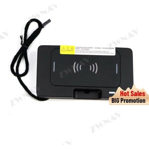 QI Car Intelligent FastInfrared wireless charger for Audi Q5L 2018 Intelligent Infrared Fast Wireless Charging Car Phone Holder