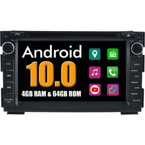 RoverOne Car Multimedia Player For Kia Ceed Venga 2009 - 2012 Android 10 4G+64G Autoradio DVD GPS Stereo Media HeadUnit System