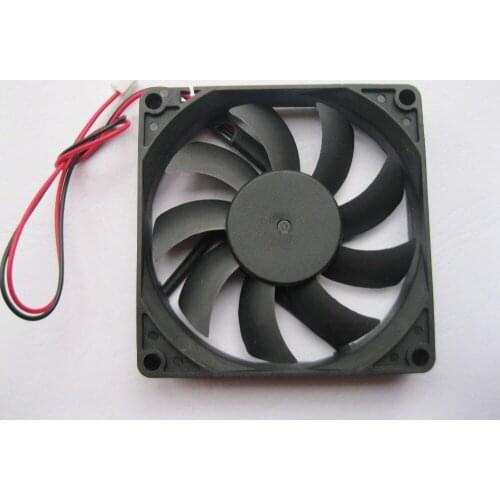 1 Pcs Brushless DC Cooling Fan 9 Blade 8015S 24V 80x80x15mm 2 wire
