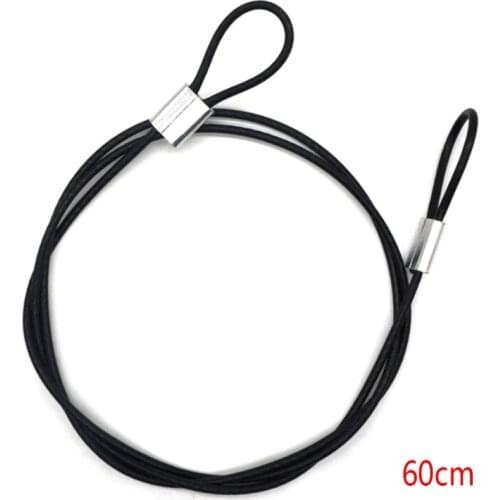 Safety Strap Stainless Steel Tether Lanyard Wrist Hand 60cm For GoPro Camera New HX6A