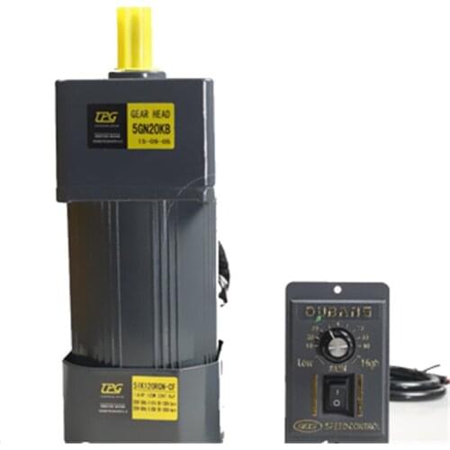 Motor 60W 220V AC Gear Speed Motor / Geared Motor 5IK60RGN-CF Motor + Speed Governor Speed Regulating Motor/speed Reducing Motor