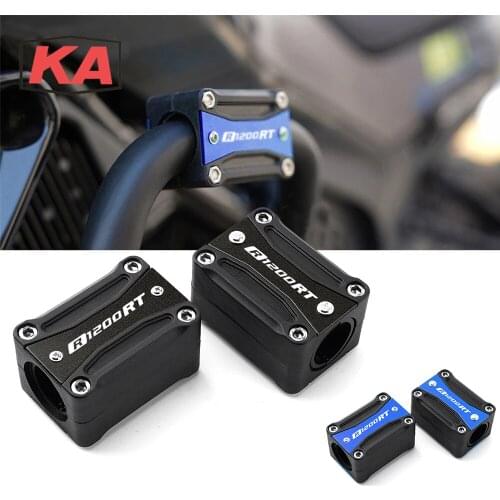 Latest Motorcycle Engine Guard Protection Bumper Crash Bar Pad Decorative Block Accessories For BMW R1200RT R 1200 RT 2005-2021